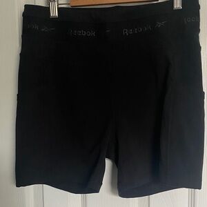 Reebok Jet Black Workout Shorts